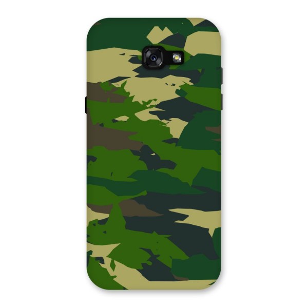 Green Camouflage Army Back Case for Galaxy A7 (2017)