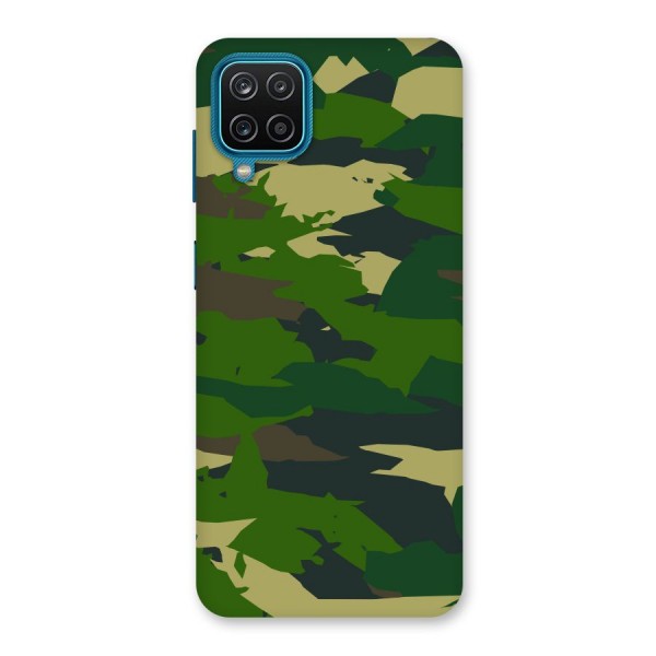 Green Camouflage Army Back Case for Galaxy F12