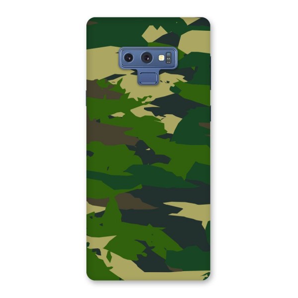 Green Camouflage Army Back Case for Galaxy Note 9