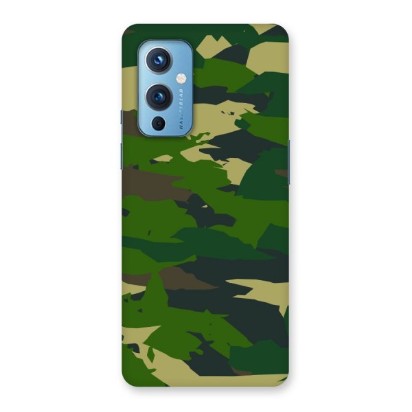 Green Camouflage Army Back Case for OnePlus 9