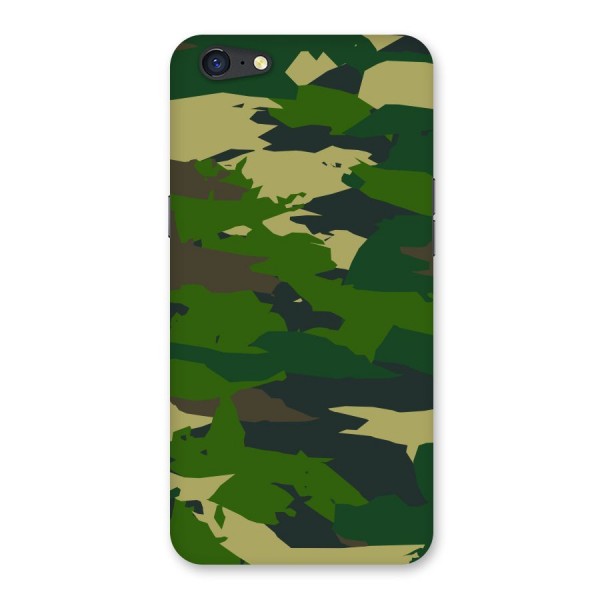 Green Camouflage Army Back Case for Oppo A71