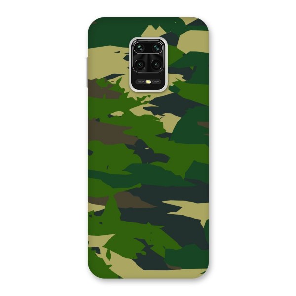 Green Camouflage Army Back Case for Poco M2 Pro