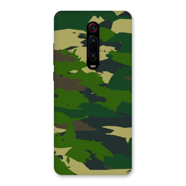 Green Camouflage Army Back Case for Redmi K20 Pro