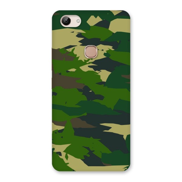 Green Camouflage Army Back Case for Vivo Y83