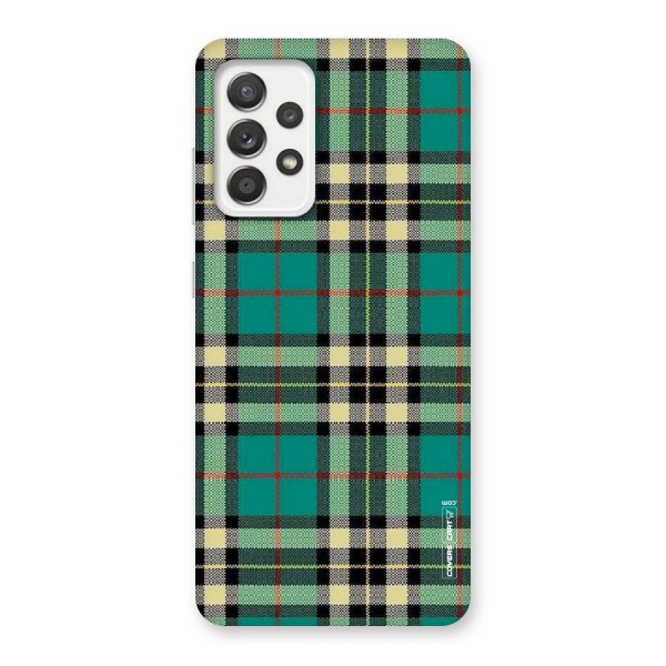 Green Check Back Case for Galaxy A52