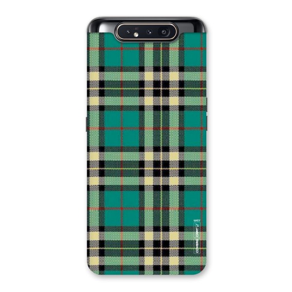 Green Check Back Case for Galaxy A80