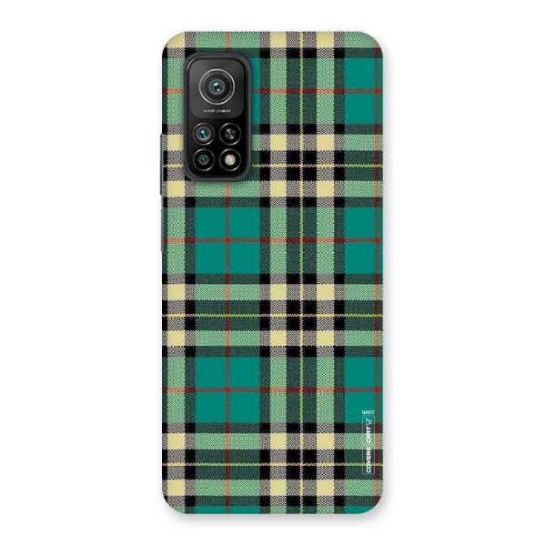 Green Check Back Case for Mi 10T Pro 5G