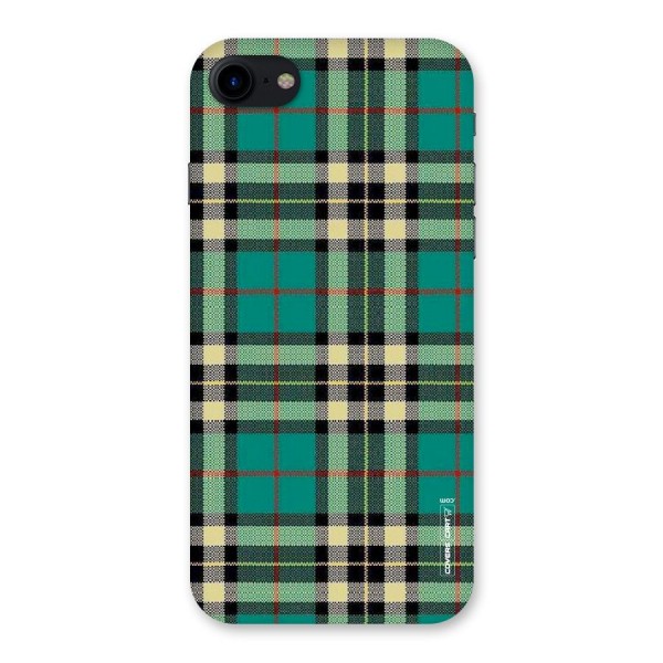 Green Check Back Case for iPhone SE 2020