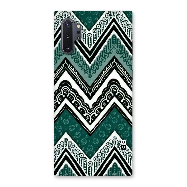 Green Chevron Back Case for Galaxy Note 10 Plus