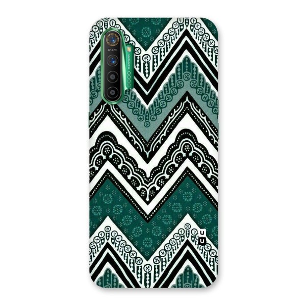 Green Chevron Back Case for Realme X2