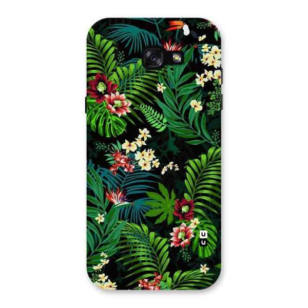 Green Leaf Design Back Case for Galaxy A7 (2017)