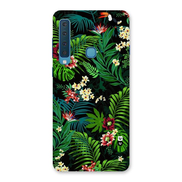 Green Leaf Design Back Case for Galaxy A9 (2018)