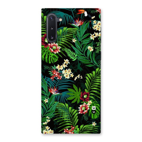 Green Leaf Design Back Case for Galaxy Note 10