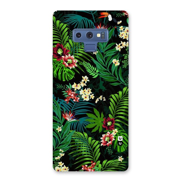 Green Leaf Design Back Case for Galaxy Note 9