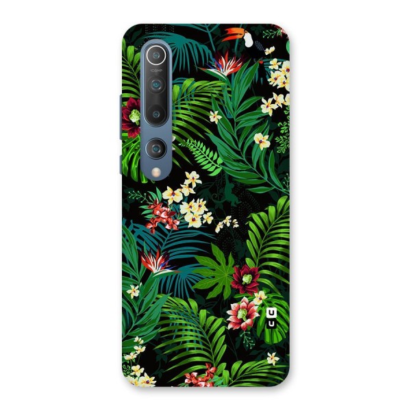 Green Leaf Design Back Case for Mi 10