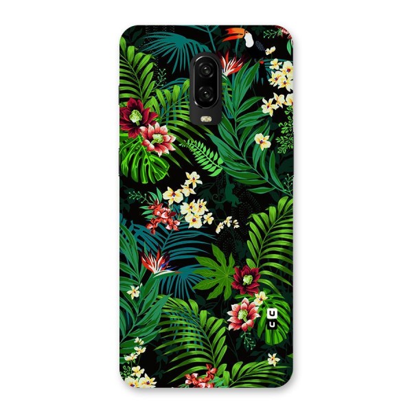 Green Leaf Design Back Case for OnePlus 6T