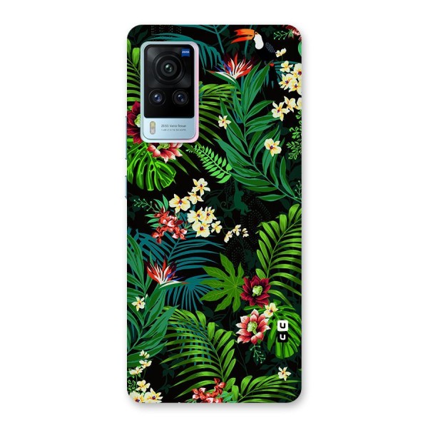 Green Leaf Design Back Case for Vivo X60 Pro