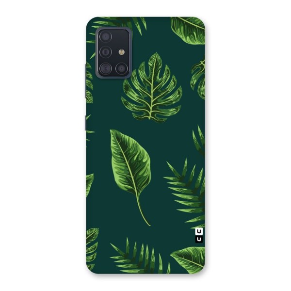 Green Leafs Back Case for Galaxy A51