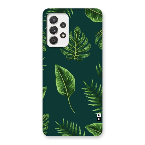 Green Leafs Back Case for Galaxy A52