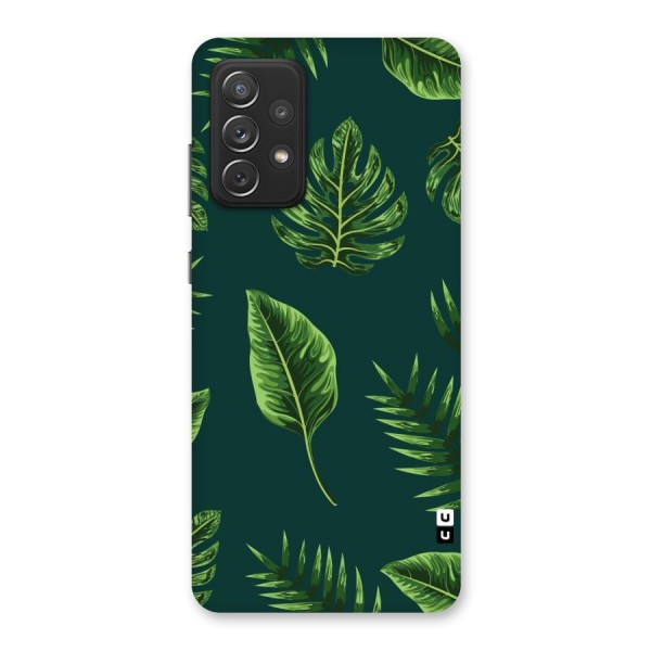 Green Leafs Back Case for Galaxy A72