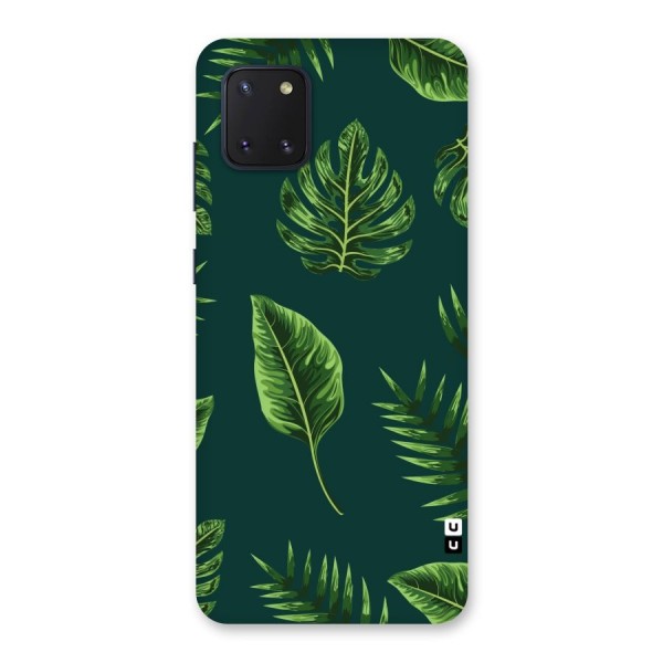 Green Leafs Back Case for Galaxy Note 10 Lite