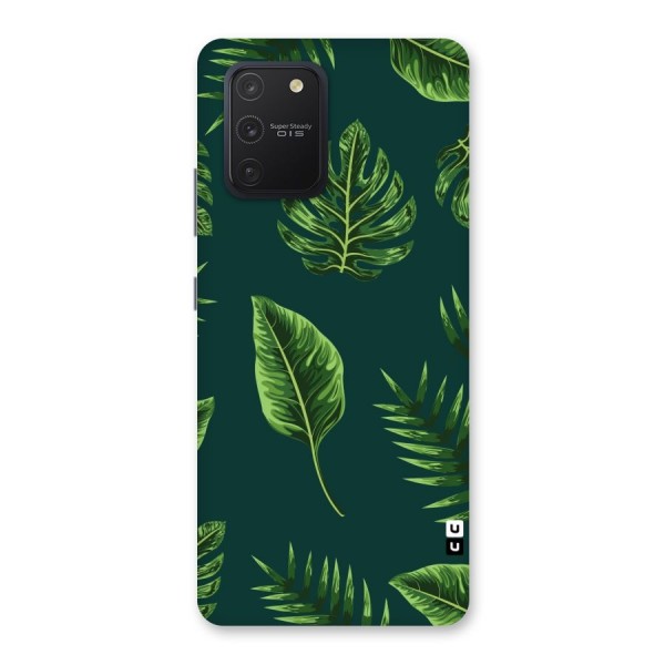 Green Leafs Back Case for Galaxy S10 Lite