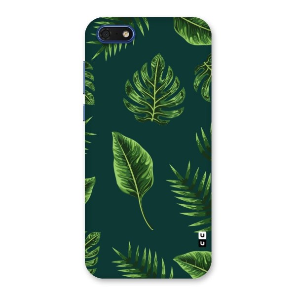 Green Leafs Back Case for Honor 7s