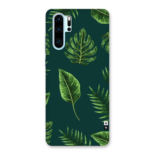 Green Leafs Back Case for Huawei P30 Pro