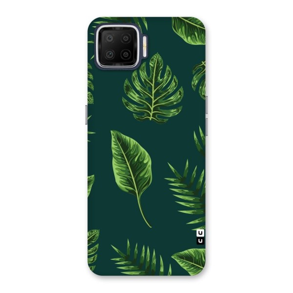 Green Leafs Back Case for Oppo F17