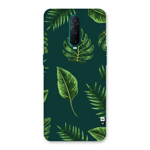 Green Leafs Back Case for Oppo R17 Pro