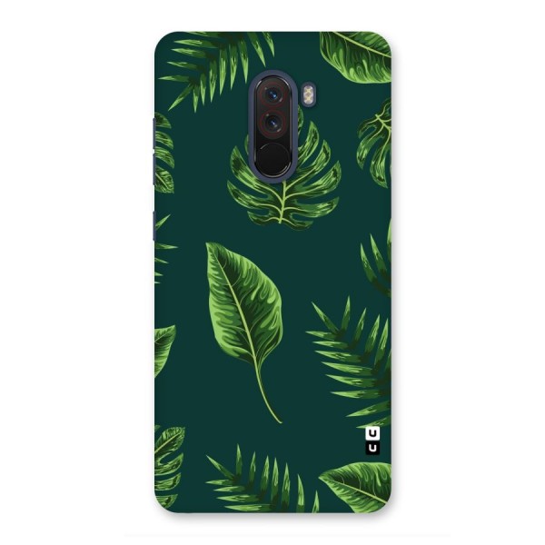 Green Leafs Back Case for Poco F1