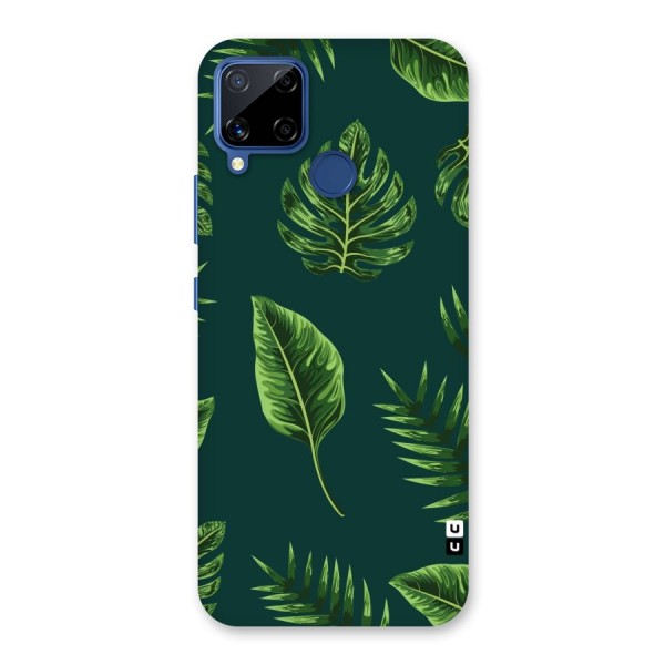 Green Leafs Back Case for Realme C15