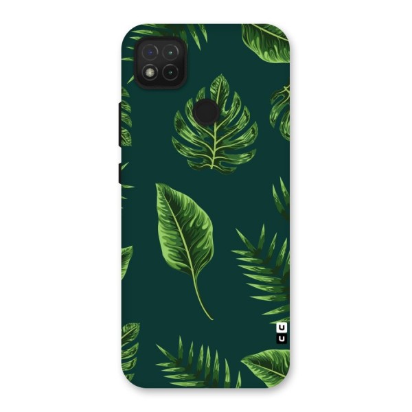 Green Leafs Back Case for Redmi 9C