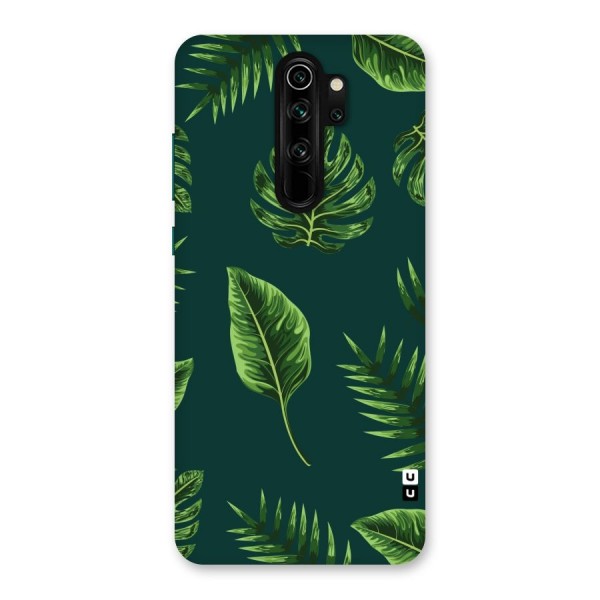 Green Leafs Back Case for Redmi Note 8 Pro