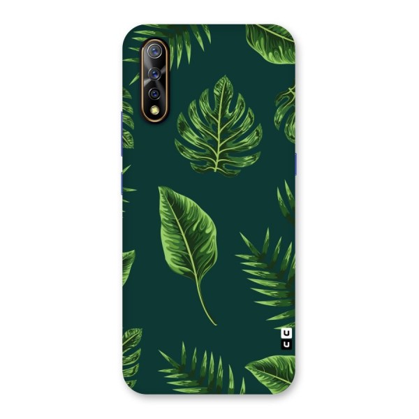 Green Leafs Back Case for Vivo S1