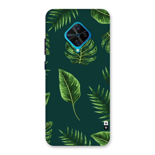 Green Leafs Back Case for Vivo S1 Pro