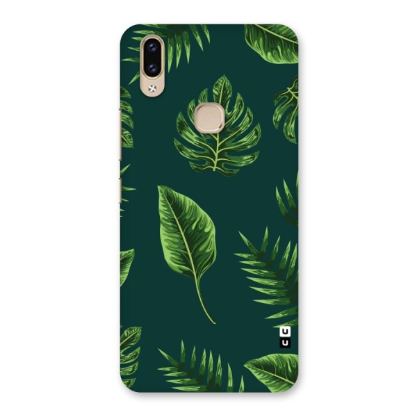 Green Leafs Back Case for Vivo V9