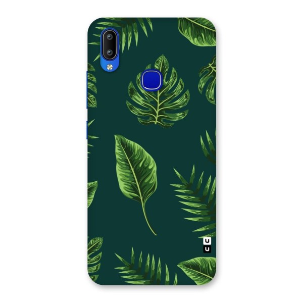 Green Leafs Back Case for Vivo Y91