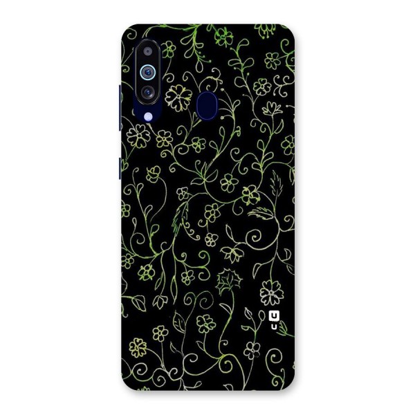 Green Leaves Back Case for Galaxy A60