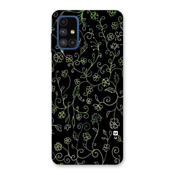 Green Leaves Back Case for Galaxy M51