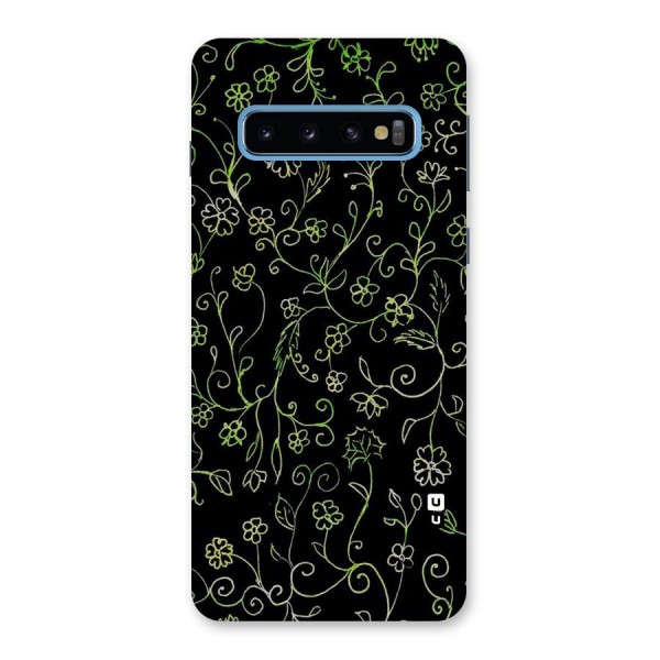 Green Leaves Back Case for Galaxy S10