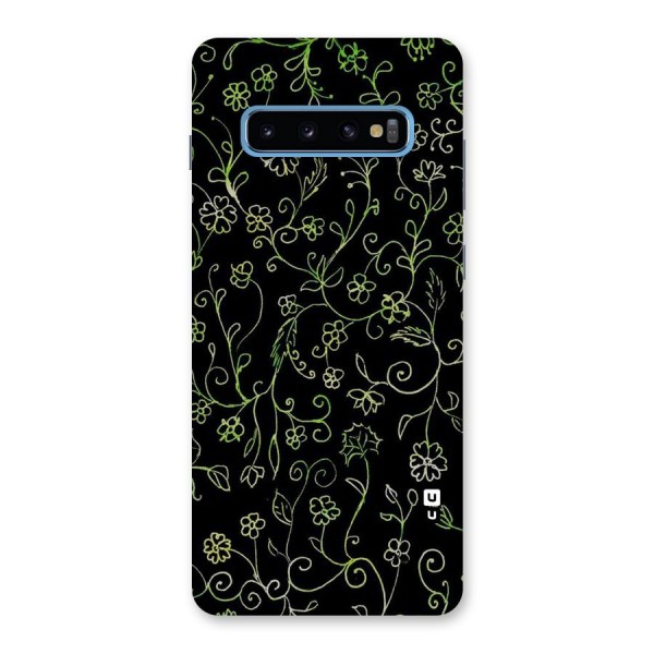 Green Leaves Back Case for Galaxy S10 Plus