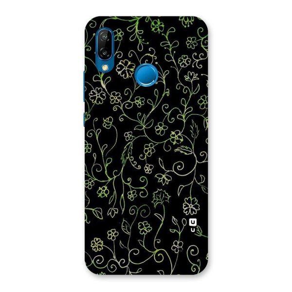 Green Leaves Back Case for Huawei P20 Lite