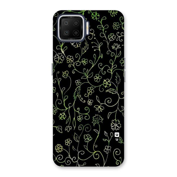 Green Leaves Back Case for Oppo F17