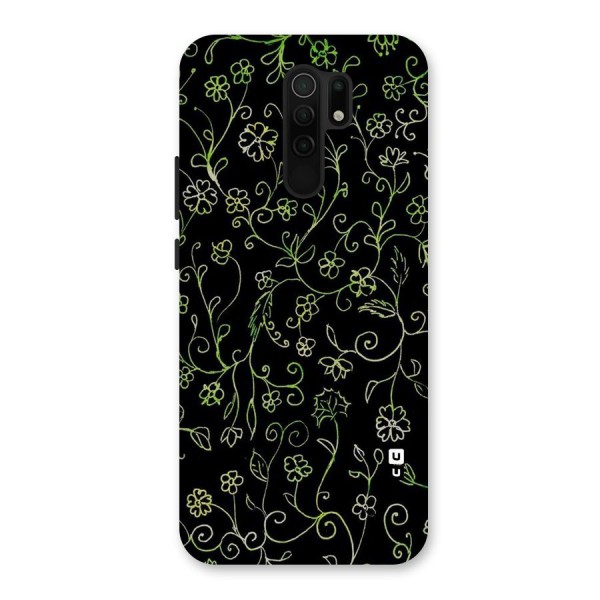 Green Leaves Back Case for Redmi 9 Prime