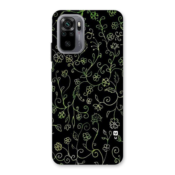 Green Leaves Back Case for Redmi Note 10