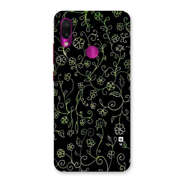 Green Leaves Back Case for Redmi Note 7 Pro