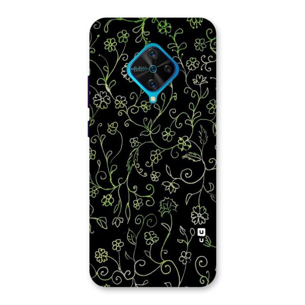 Green Leaves Back Case for Vivo S1 Pro