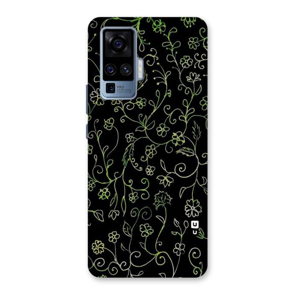 Green Leaves Back Case for Vivo X50 Pro