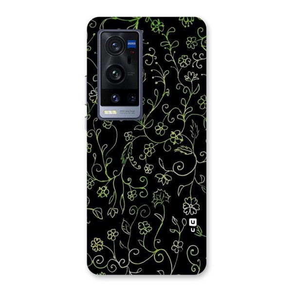 Green Leaves Back Case for Vivo X60 Pro Plus